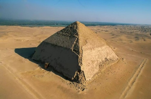 Bent Pyramid of SneferuThe Bent Pyramid is located at the royal necropolis of Dahshur, the second py