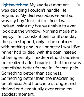 sixpenceee:  I had another let’s talk moments on my instagram with my followers.