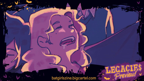 A preview of the piece I did for @batgirlzine!! ✨ Every single piece in this zine is crafted with su