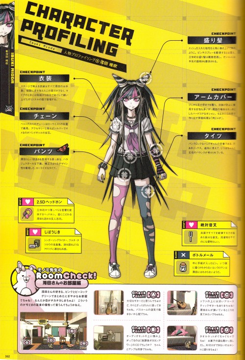 chihiros-buttt:Ibuki character pages from the Reload book requested by a bunch of people!