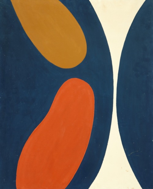 thunderstruck9:Manuel Cargaleiro (Portuguese, b. 1927), Abstraction dans l'espace, 1967. Oil on canv