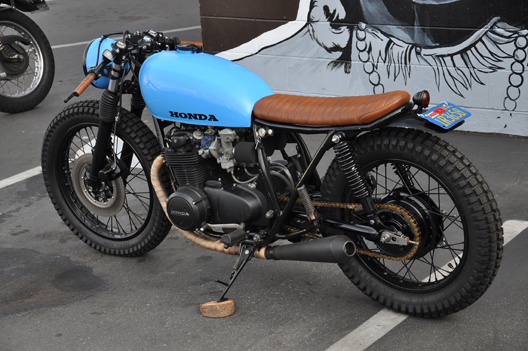 seaweedandgravel:  cb550 build from Seaweed &amp; Gravel