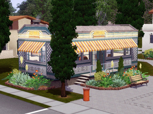 New Pleasantview WIPs - Grocery Store and DinerSomehow it was food-week in my game ¯\_(ツ)_/&mac