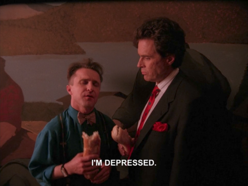 brand-upon-the-brain: Twin Peaks: S01 E03 “Zen or the Skill to Catch a Killer” (Dav