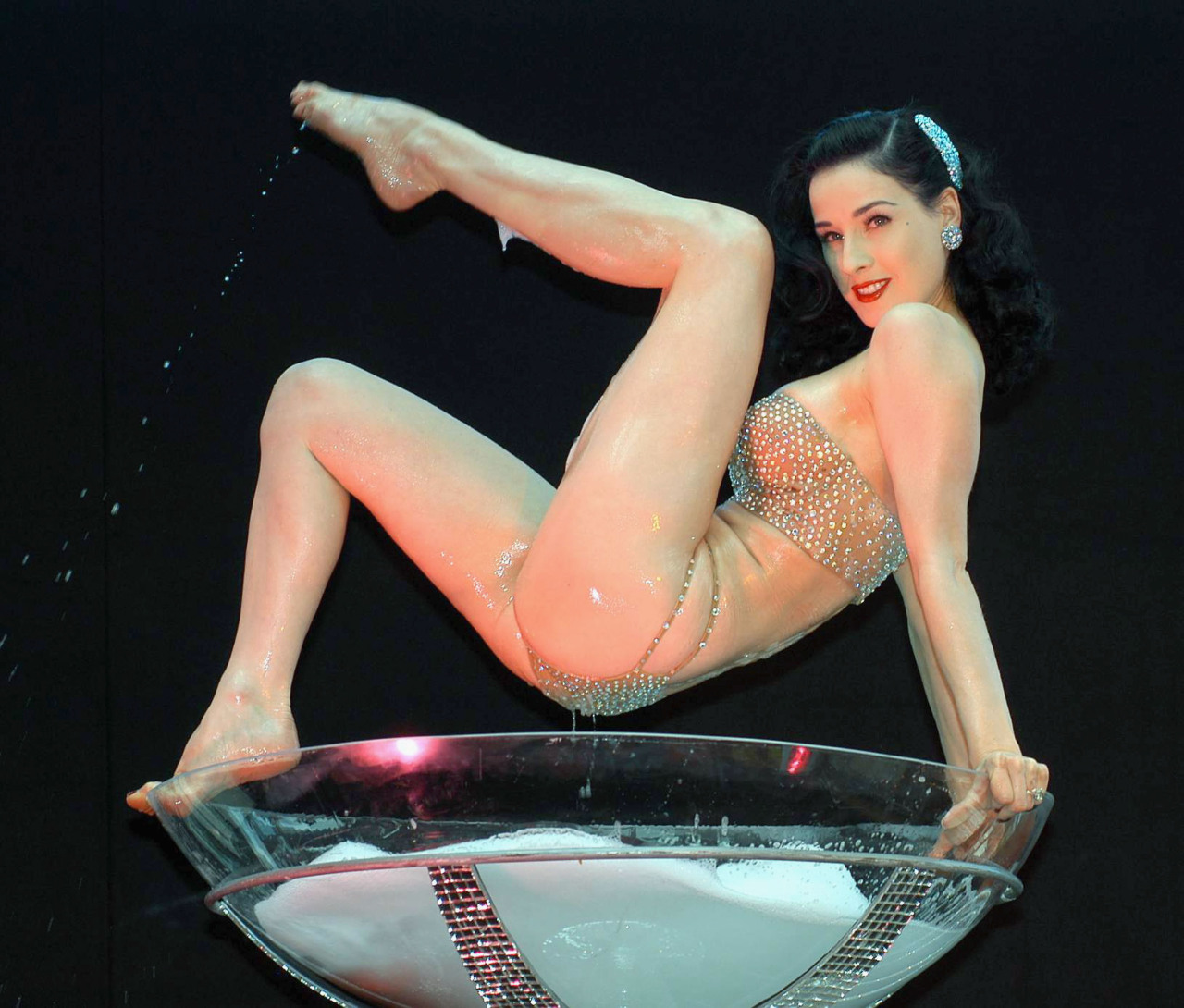 Dita Von Teese on Makeup, Waist-Training, and What She Really Wears Around the House