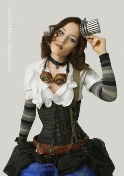 steampunk-girl:  Steampunk Girl