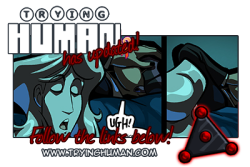tryinghuman:  Trying Human has updated! http://www.tryinghuman.com