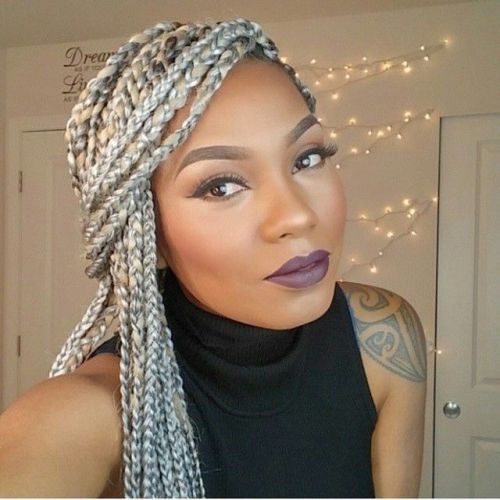 s1uts:  blacksilk-gothmodel:  beauafrique:  Oh my braids <3  Yep I’m obsessed with box braids  My next style