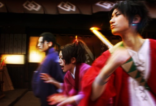 the-goddamazon:as-warm-as-choco:The Samurai Champloo (サムライチャンプルー) cosplayers that stole my hear