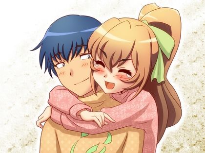 animecouplesgalore:    Taiga x Ryuuji ^~^ Part 1