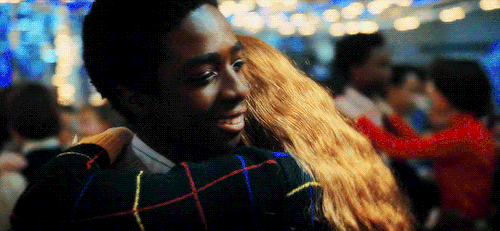 maxine and lucas at their first dance