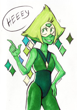 rinkusu69:  Some sketches with Peridot 