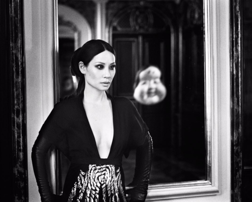 shesnake: Lucy Liu photographed by Stephanie Sednaoui for Vogue Italia, June 2019