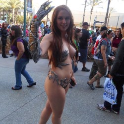 secretlaurie:  Witchblade is awesome.  And kinda sad.  But her outfit is spot on!