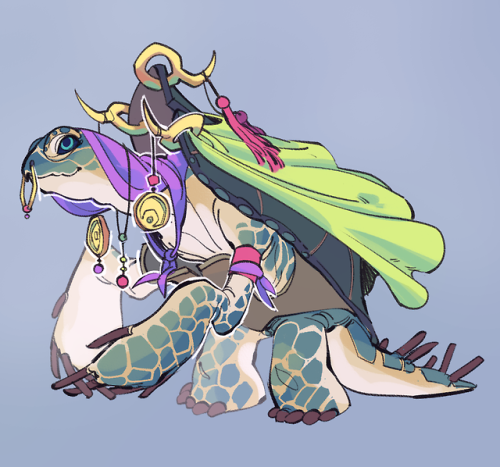 rxryp: im forcing you all to look at my dnd seatortle design. her name is guppy and she is, in turtl