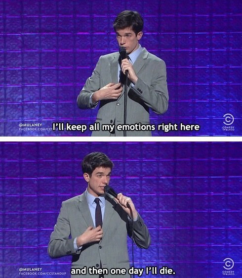 hp characters as john mulaney pics because why the fuck not