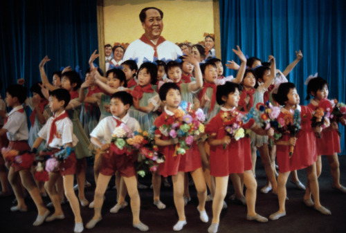 unearthedviews:  China. Chungking. School play. 1979.   © Eve Arnold/Magnum Photos   