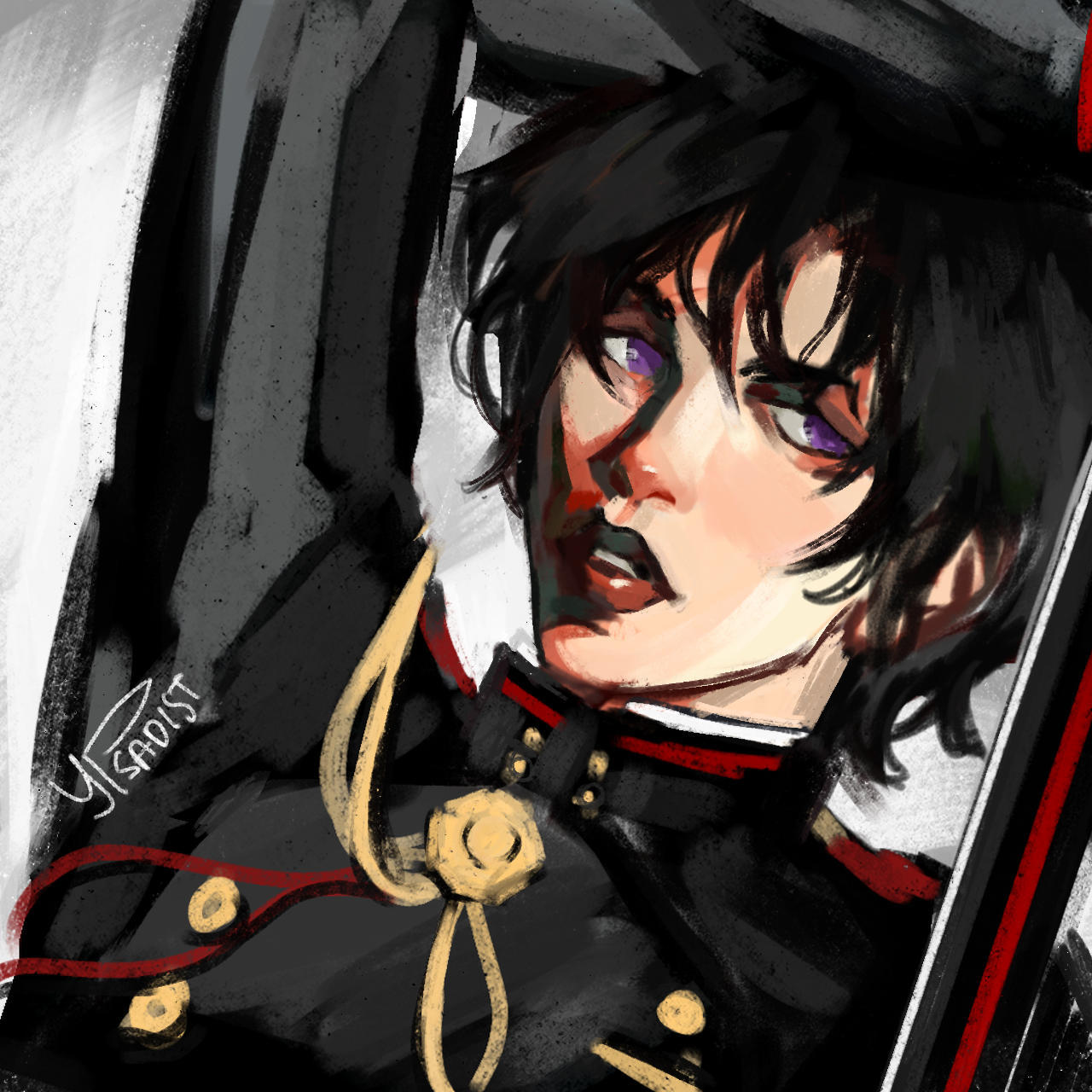 Guren ichinose fanart <3 : r/OwarinoSeraph