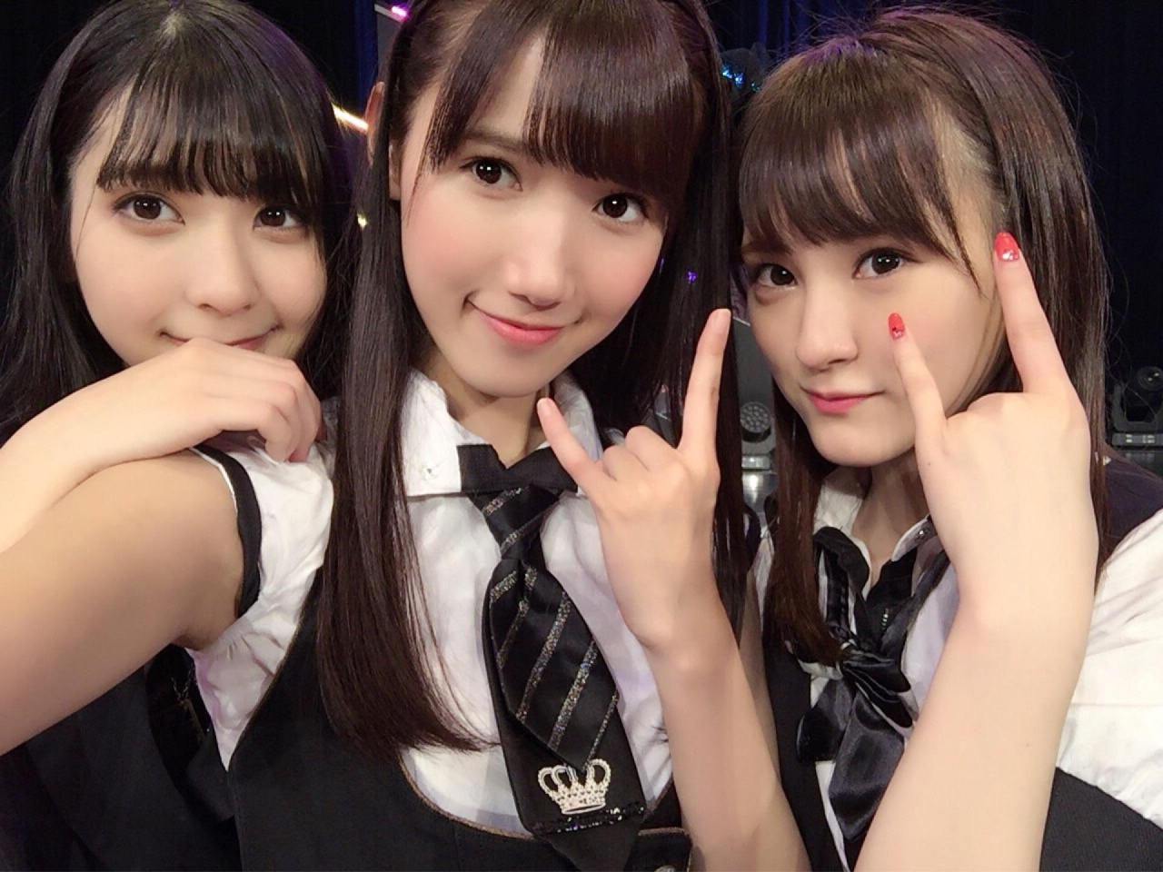 hkt48g:  Natsu - Meru - Nao - Natsumikan