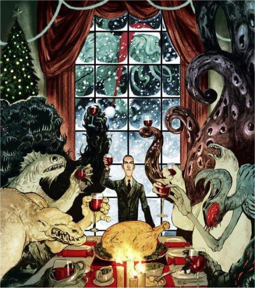 eugenetrepanier:  Lovecraft Christmas. ~ 