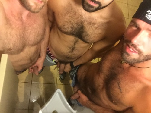 wjock1969:  deviantotter:  Me and the pups man toy @wjock1969 for the weekend  Toys like being played with!! ARRRRF!! 🐶👅