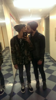Fuckyeahgaycouples:  I Hope You Post This Soon. This Is My Boyfriend (Left) And I