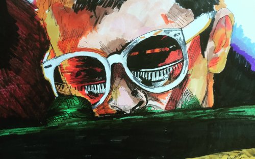 nicthepainter:  Emøtiønal Røadshøw Artist: Nicole ZuhseInstagram: nicthepainter
