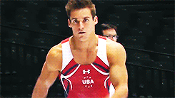 rosegym:  rosegym:  2013 Worlds: Sam Mikulak - PT  When one is a dork, one must salute
