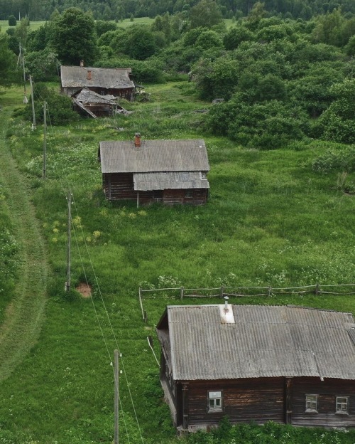 krasna-devica: Abandoned Russian villagesby Ksenia Savina