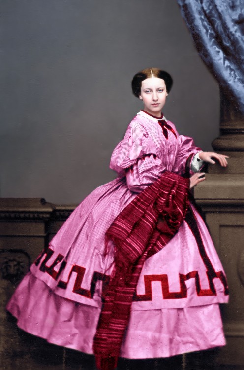  Princess Helena of the United Kingdom, Princess Christian of Schleswig-Holstein,1860.