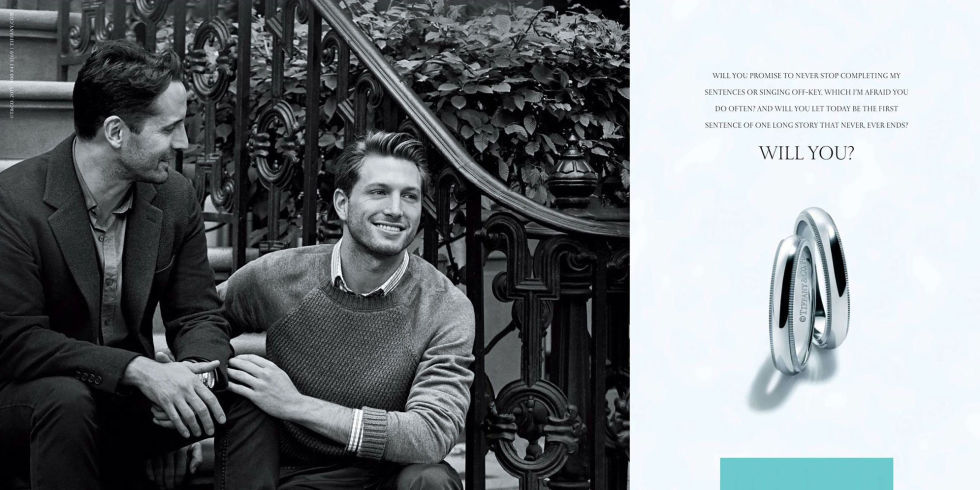 dailydot:  Tiffany features same-sex couple in new engagement ad A jeweler with a