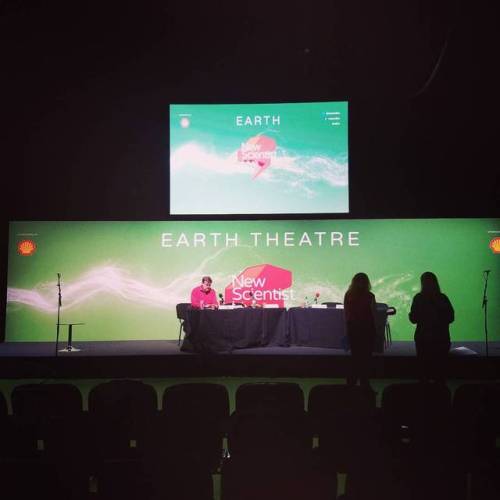 It begins! I&rsquo;m at New Scientist Live and I&rsquo;ll be hosting the Earth stage all day. If you