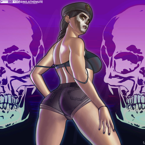 milathemute: Caveira! Nsfw versions are incoming to my Tier 2-3 pledges tomorrow. If interested, ple