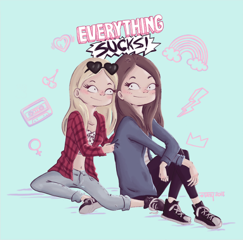 -I like you. Is that ok?-Yes ❤Kate and EmalineEVERYTHING SUCKS