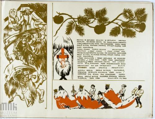 lamus-dworski:Book with Polish carols illustrated by Zofia Stryjeńska (then: Lubańska), 1917. Images