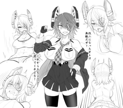 fuckyeahtenryuu:“With this second remodel, I’ve become invincible!”“Feel free to use me for any toug