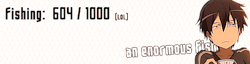 nachtfaust:  SAO Player Kirito, level 96: skill slot; Fishing 604/1000 
