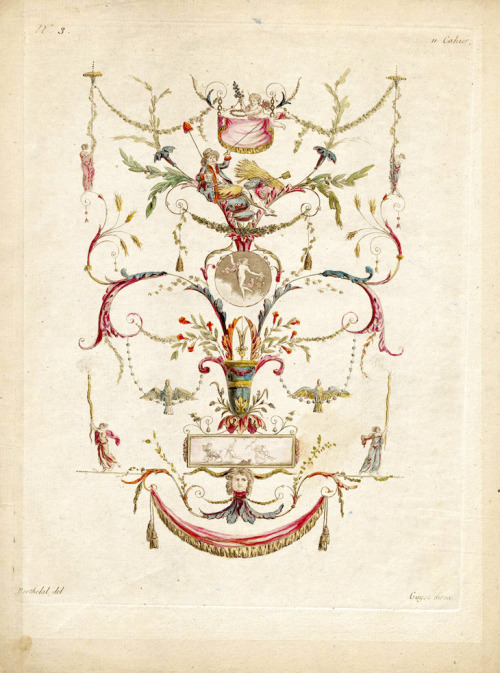 Nouvelle collection d’arabesques – Alexandre Lenoir 1810