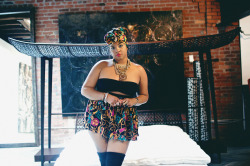 fatbabeprincess:  youngblackandvegan:  fatleopard:  L.atasha A.lcindor for Athens Magazine IV http://www.foreverfatleopard.com/l-atasha-a-lcindor  LOVE her. saw her perform and she’s amazing. definitely a rising star, reppin NY to the fullest plus,