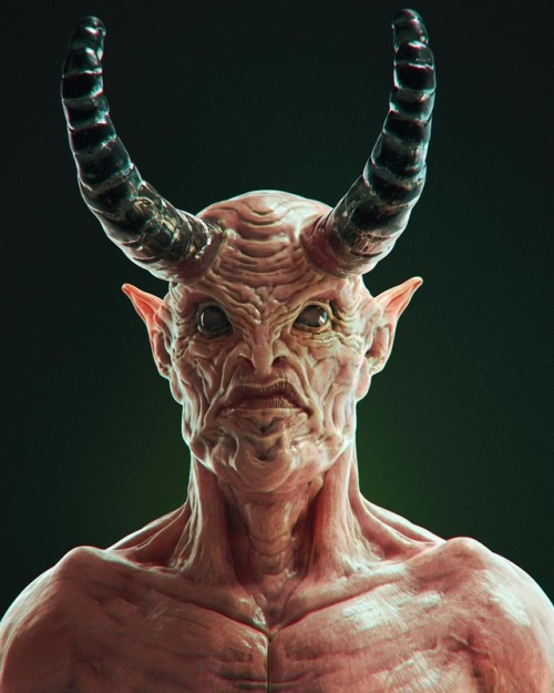 Sexy Devil #zbrush #zbrushsculpt #digitalsculpture #digitalsculpt #cinema4d #c4d #render #octanerend