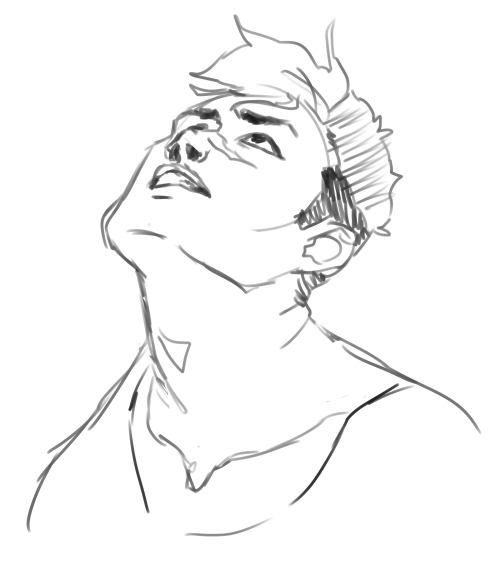 polkaflexink: trying to figure out how to draw shiro, I want him to look older but not doing too wel