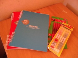 studyblob:  I got stationery at Daiso today!