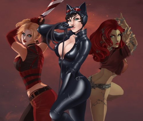 harleeeyquinn: Gotham Sirens by Daluna83