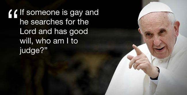 ch-ch-chianti:  Pope Francis is People Of The Year by LEADING GAY RIGHTS magazine, The