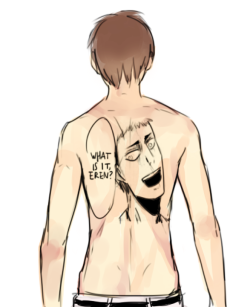 tetsuyaa:  eren’s cool new tattoo 