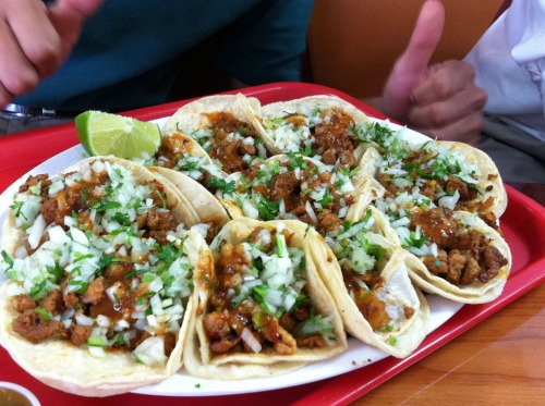 foodmyheart:  Soft tacos from a little Mexican