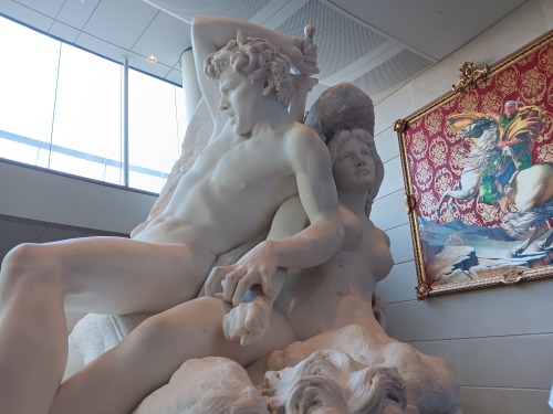 So I'm At The Brooklyn Museum And Enjoying This Extremely Homoerotic Sculpture Fallen Angels (1893) The