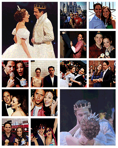 bendankhauser:theatre challenge: 2/4 onstage pairs→ Santino Fontana and Laura Osnes from Cinderella