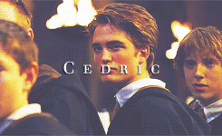 morsmordre-x:  harry potter meme: nine characters [4/9] » Cedric Diggory ↳