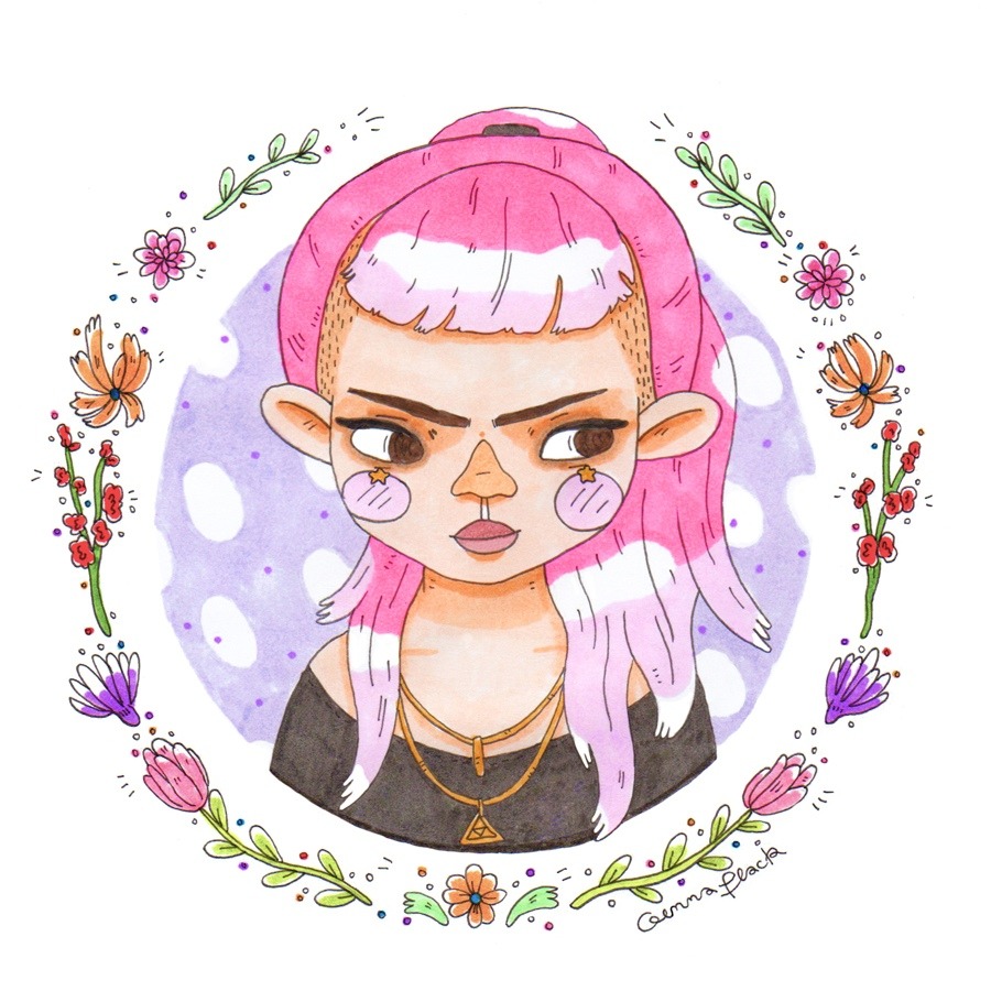gemmafemma:  added CRYSTAL DREAMERS prints to my store, u can grab all these as prints